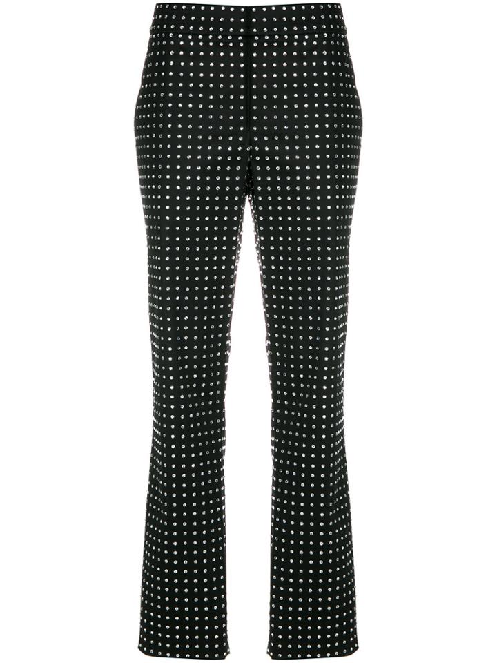 Moschino Rhinestone Dot Trousers - Black