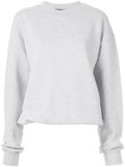 Alexander Wang Loose-fit Terry Sweatshirt - Grey