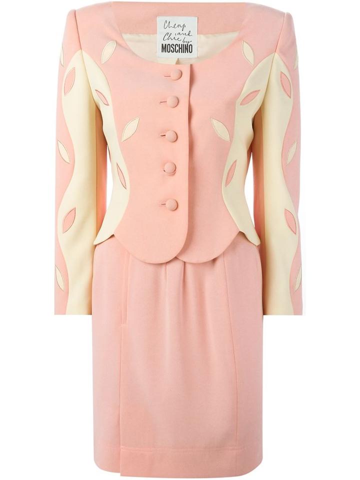 Moschino Vintage Skirt And Blazer Suit
