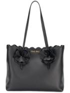 Miu Miu Shoulder Shopping Bag - Black