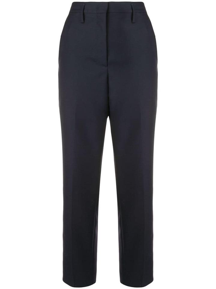 Golden Goose Deluxe Brand Tailored Cropped Trousers - Blue