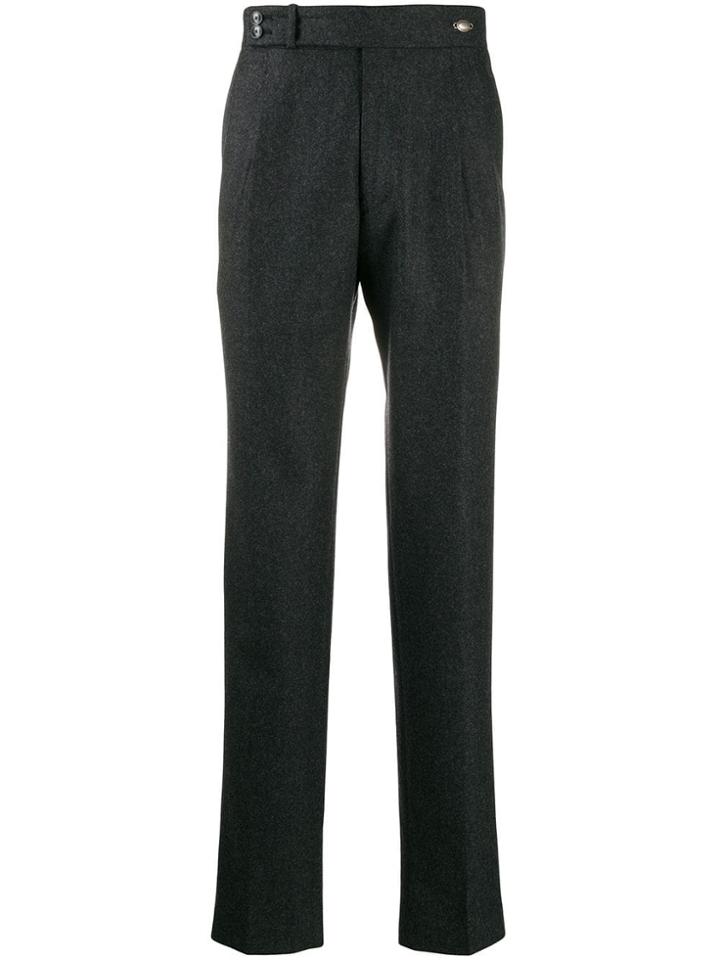 Tagliatore Straight Leg Trousers - Grey