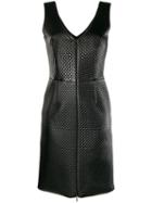 Emporio Armani Abito V-neck Dress - Black