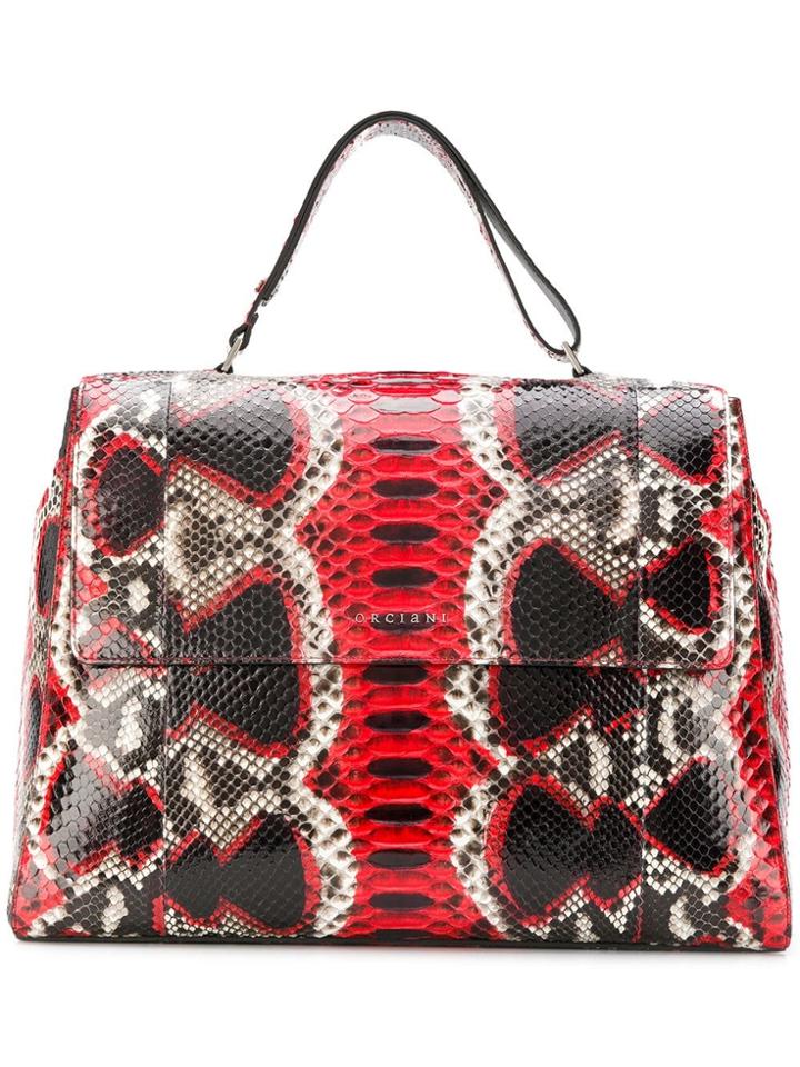 Orciani Orciani B01979nps Rosso Leather/fur/exotic Skins->leather -