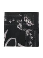Y-3 Love Print Scarf - Black