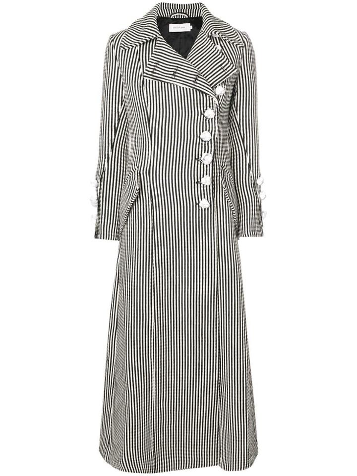 Marques'almeida Long Buttoned Coat - Black