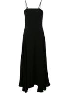 Mcq Alexander Mcqueen Asymmetric Hem Dress - Black