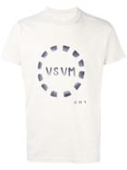 Visvim Logo Print T-shirt, Men's, Size: 4, Nude/neutrals, Cotton