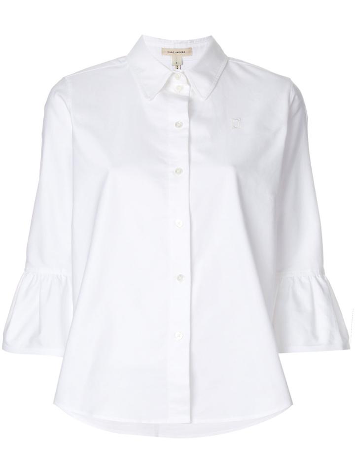 Marc Jacobs Ruffle Detail Shirt - White