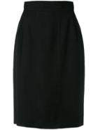 Chanel Vintage Classic Pencil Skirt - Black