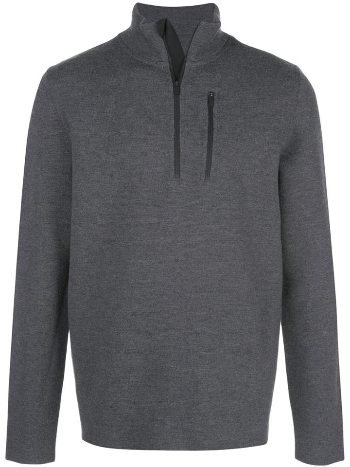 Aztech Mountain Matterhorn Zipped Jumper - Grey