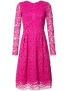 Adam Lippes - Lace Dress - Women - Cotton - 2, Pink/purple, Cotton