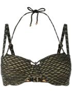 Marlies Dekkers Holi Vintage Plunge Balcony Bikini Top - Black