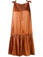 Harare - Loose-fit Dress - Women - Silk - M, Nude/neutrals, Silk