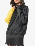 Ambush Zip Up Panelled Sports Jacket - Black