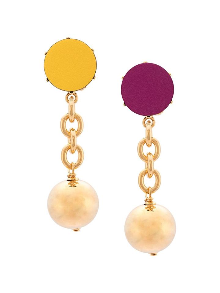 Marni Orbit Clip-on Earrings - Gold
