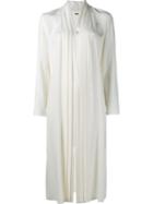 Adam Lippes Pleat Detail Dress