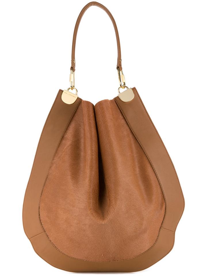 Diane Von Furstenberg - Bucket Shoulder Bag - Women - Calf Leather - One Size, Brown, Calf Leather