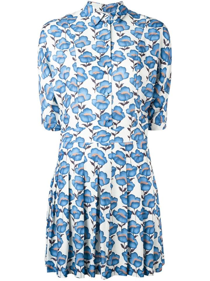 Paul & Joe Floral Print Shirt Dress