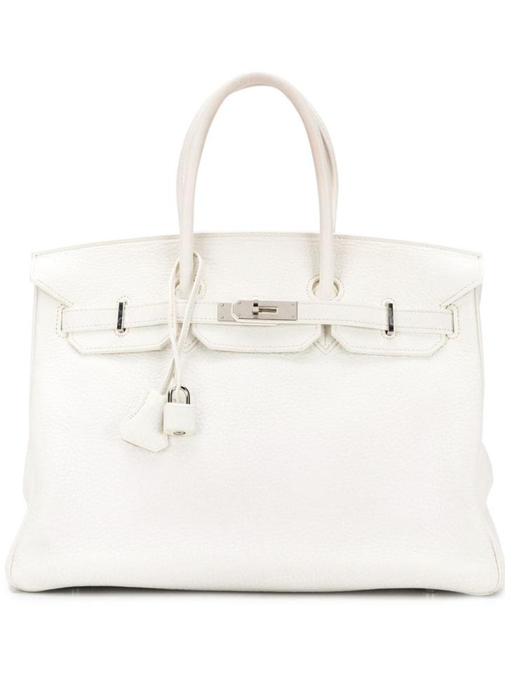 Hermès Vintage 35cm Birkin Bag - White