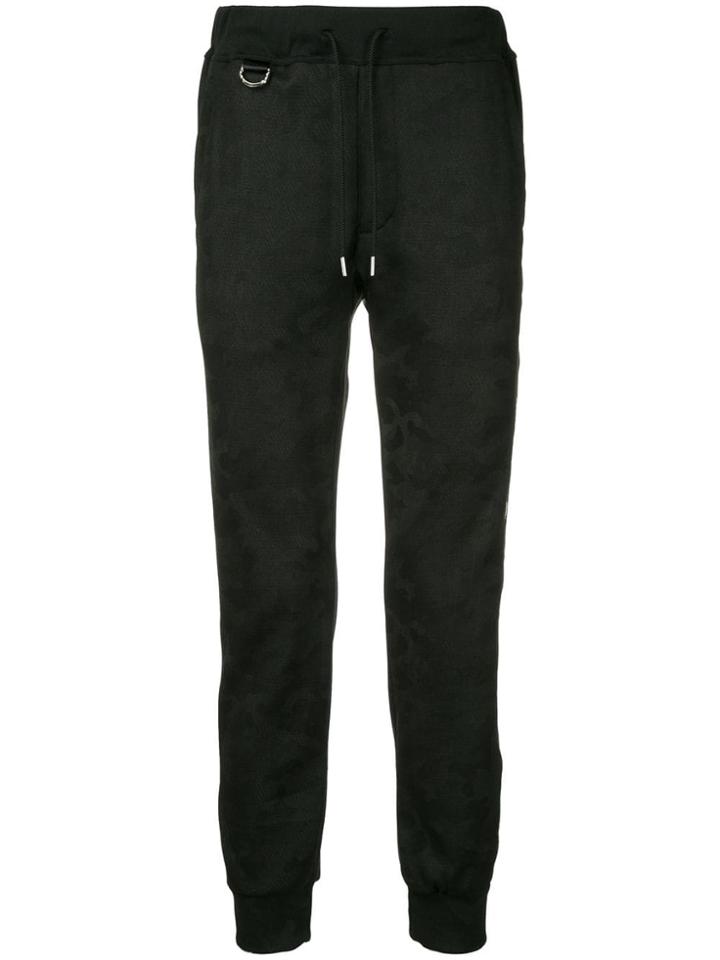 Roarguns Jacquard Track Trousers - Black