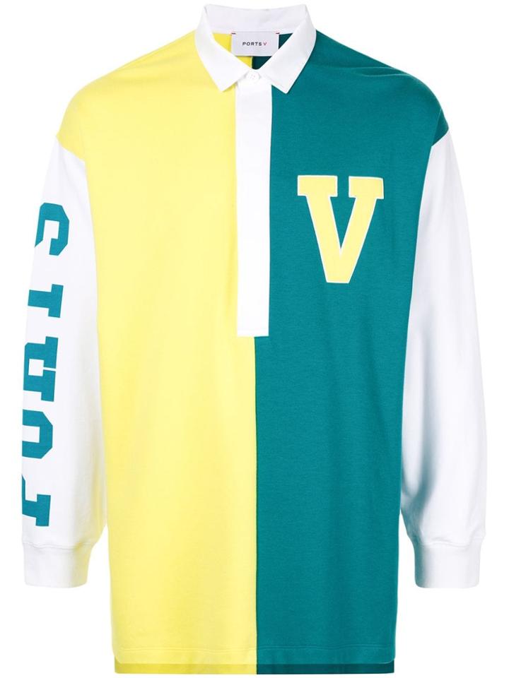 Ports V Logo Polo Shirt - Multicolour
