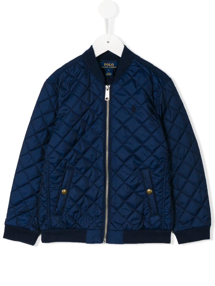 Ralph Lauren Kids Quilted Jacket, Boy's, Size: 9 Yrs, Blue