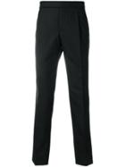 Saint Laurent Tailored Fitted Trousers - Black