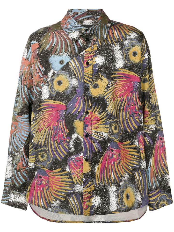 Martine Rose Printed Shirt - Black