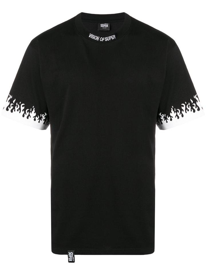 Vision Of Super Flame Relaxed T-shirt - Black