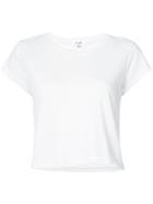 Re/done Cropped T-shirt - White
