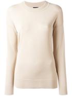 Joseph - Sheer Knitted Top - Women - Polyester/viscose - M, Nude/neutrals, Polyester/viscose