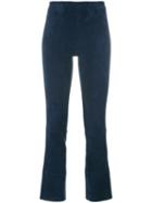 Stouls Maxime Trousers, Women's, Size: Xs, Blue, Cotton/spandex/elastane/lyocell/lamb Skin