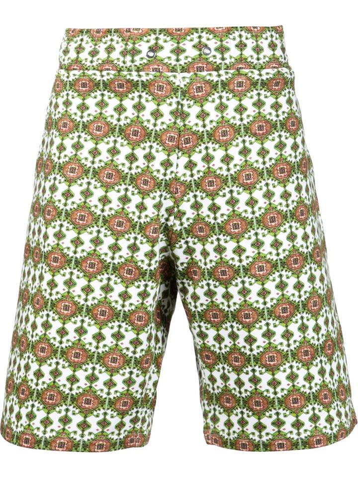 Barbour Neuston Twill Shorts - Green