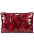 Elisabeth Weinstock Harbor Island Clutch - Red