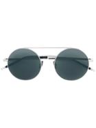 Saint Laurent Eyewear Round Sunglasses - Metallic