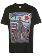 Supreme Reaper Print T-shirt - Black