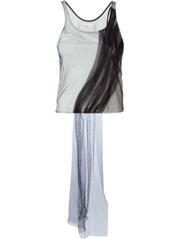 Quetsche Tulle Detail Top