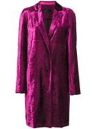 Haider Ackermann Velvet Coat - Pink & Purple