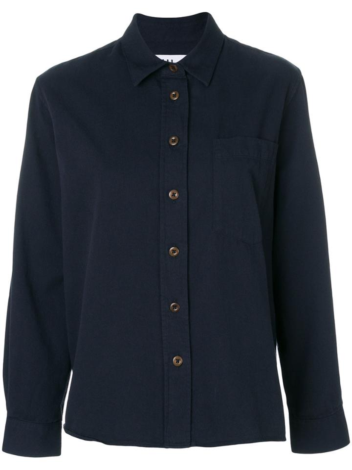 Margaret Howell Chest Pocket Swing Shirt - Blue