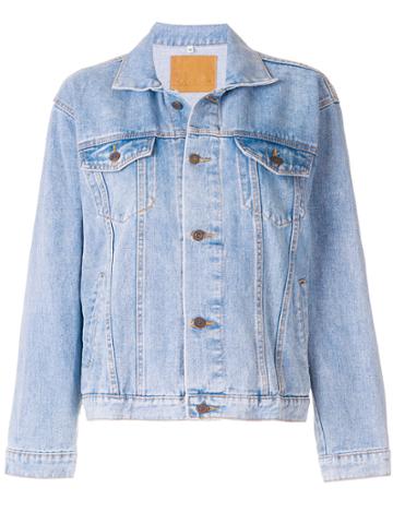 Mua Mua Karletto Sequinned Denim Jacket - Blue