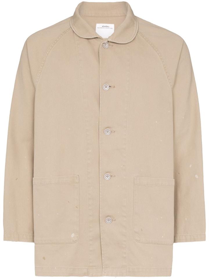 Visvim Front Button Shirt - Neutrals
