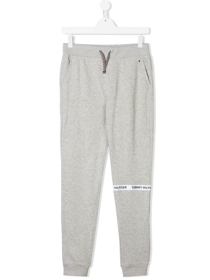 Tommy Hilfiger Junior Drawstring Waist Trousers - Grey