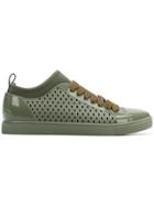 Vivienne Westwood Perforated Lace-up Sneakers - Green