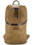 As2ov Leather Combination Day Pack - Brown