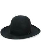 Borsalino Wide Brim Hat - Black