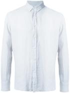 Venroy Buttoned Collar Shirt, Men's, Size: Xl, Grey, Linen/flax