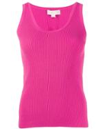 Michael Michael Kors Ribbed Tank Top - Pink