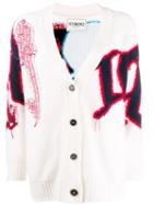 Iceberg Mickey Mouse Cardigan - White