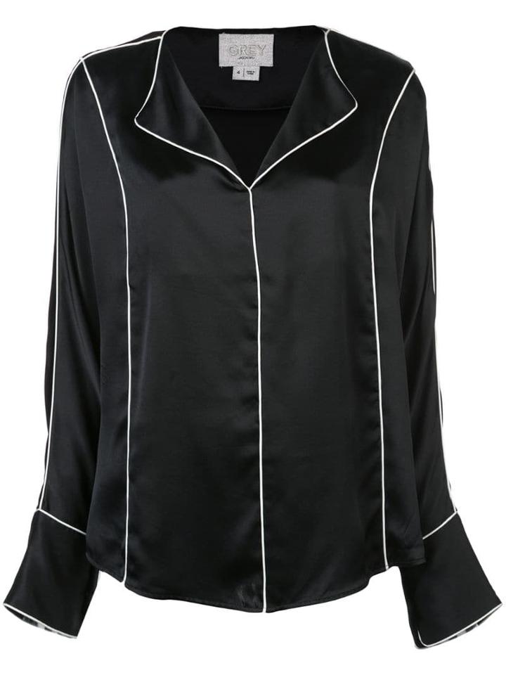 Jason Wu Pajama-like Blouse - Black